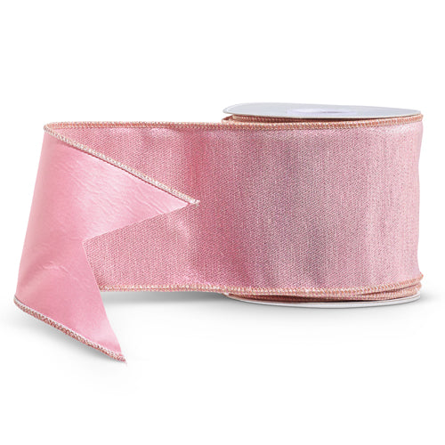 Pink Ribbon Metal RAZ Metallic Pink Ribbon – Johnson Florist